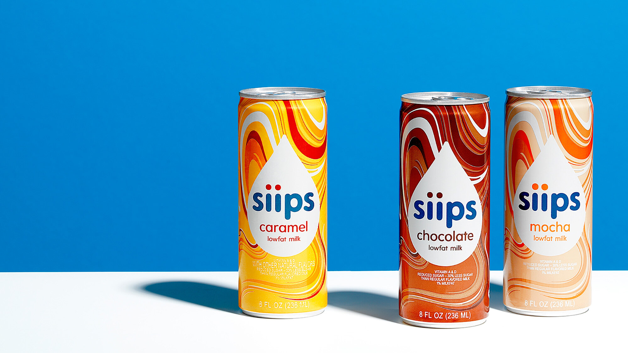 Siips Caramel Lowfat Milk 低脂牛奶包裝設計