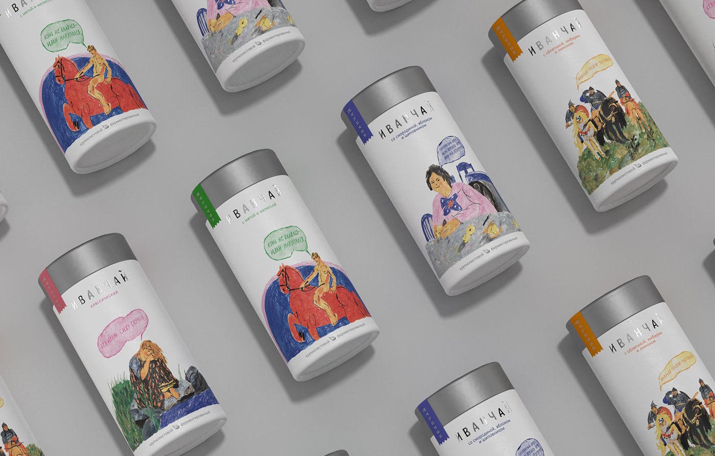 IVANTEA （俄羅斯伊凡100%有機茶包裝設計）