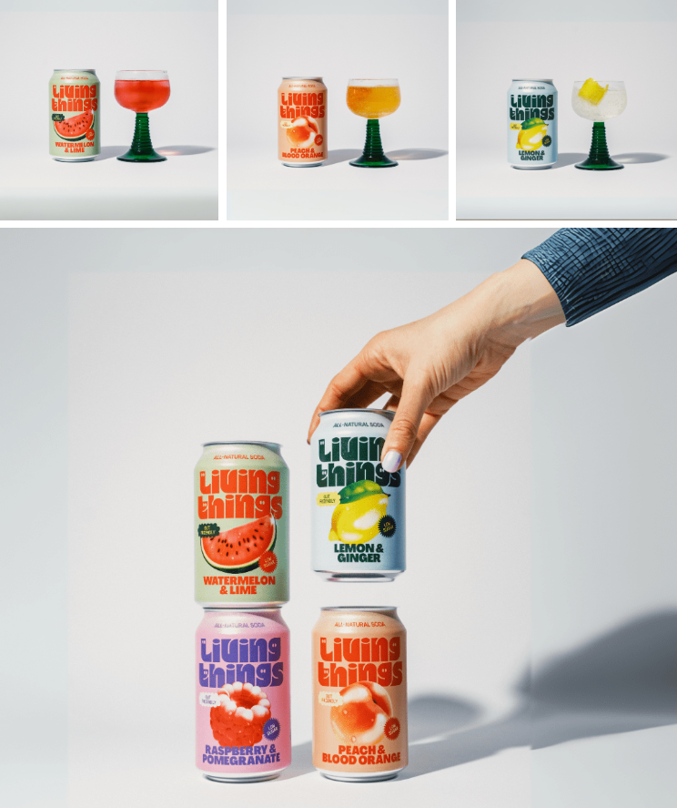 LivingThings果啤包裝設(shè)計(jì)欣賞：繽紛果味，魅力綻放 —— 邂逅驚艷水果啤酒包裝設(shè)計(jì)